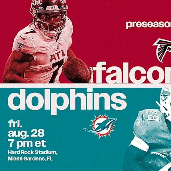 Falcons vs. Dolphins live updates: Start time, TV channel for preseason