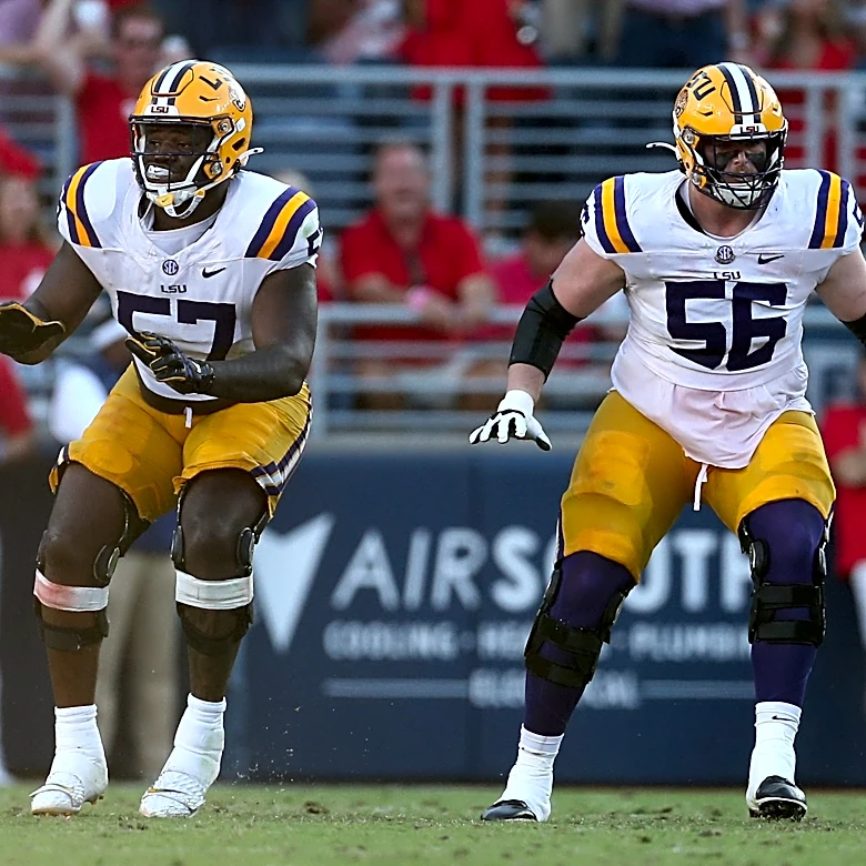 Falcons sign former LSU offensive lineman to practice squad
