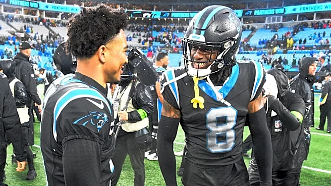 Panthers QB Bryce Young comments on his dominance of Falcons
