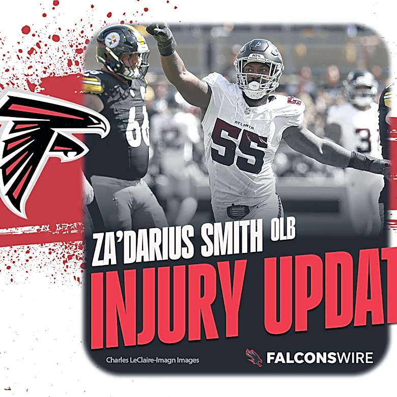 Falcons edge rusher out for game with concussion