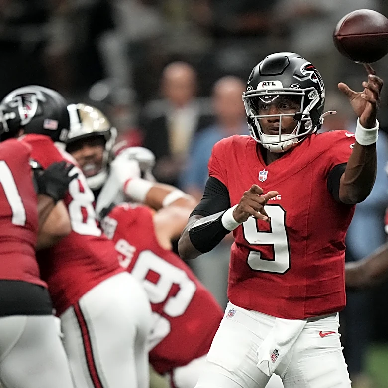 B/R grades Falcons QB Michael Penix's performance vs. Saints