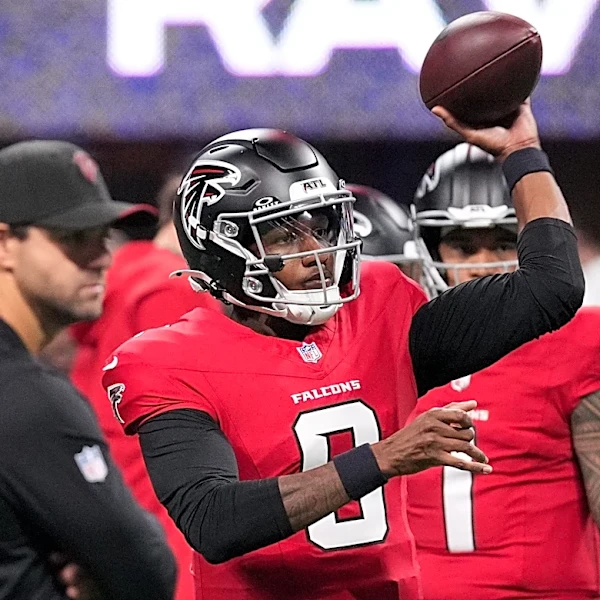 Falcons QB Michael Penix Jr. injured late in 30-23 loss to Ravens