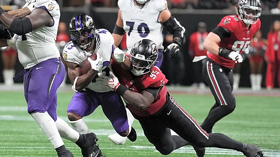 Gervon Dexter on what he loves about Falcons' attack defense