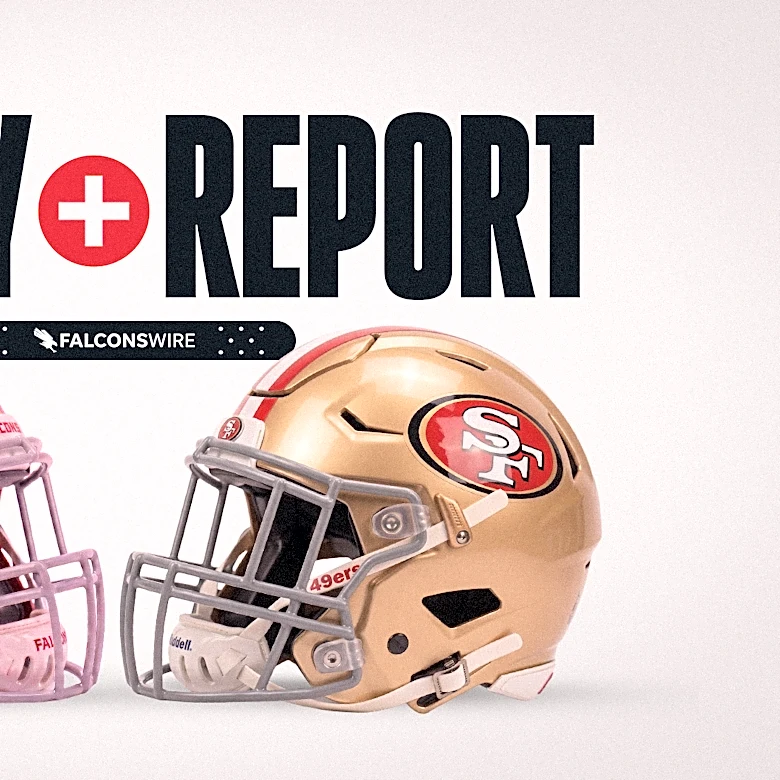 Falcons release final injury report: 10 players questionable vs. 49ers