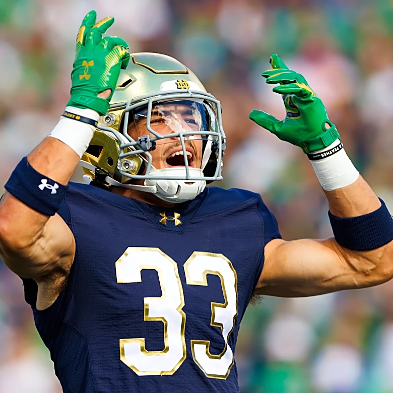 Social media reacts to Notre Dame’s history jersey patch announcement