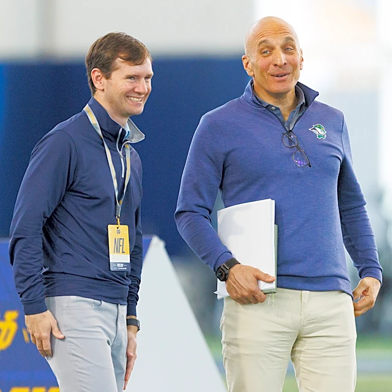 Notre Dame football shows off Jack and Kathy Shields Family Hall