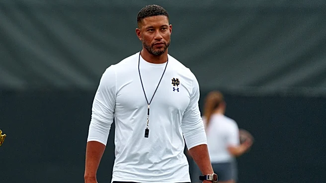 See highlights of Notre Dame football’s first fall practice