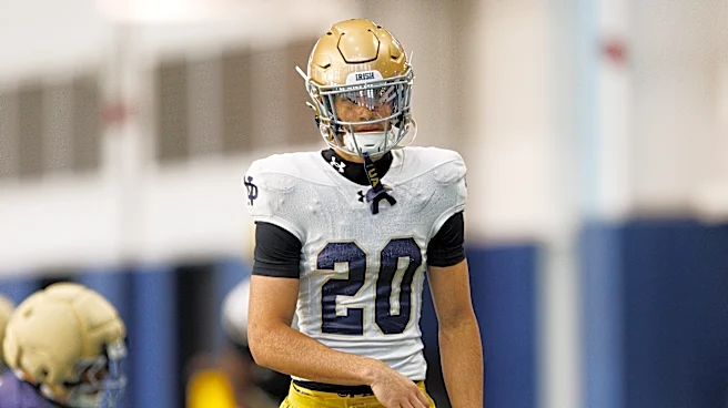 Notre Dame’s 5-star freshman makes huge play during Saturday scrimmage