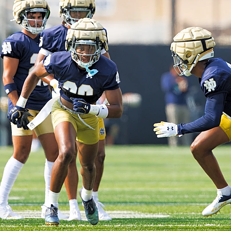 Notre Dame's Knapp, Moore on another preseason All-American list
