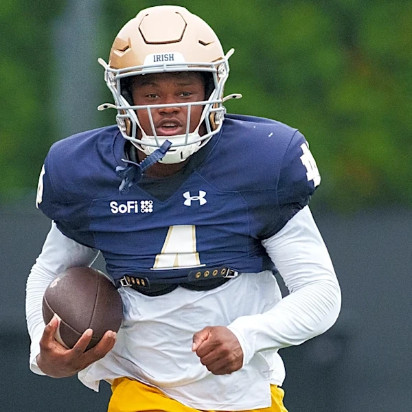 Notre Dame freshmen continue to flash, as WR scores over senior