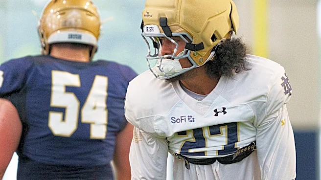 Here's the depth chart for Notre Dame versus Rice, two players missing