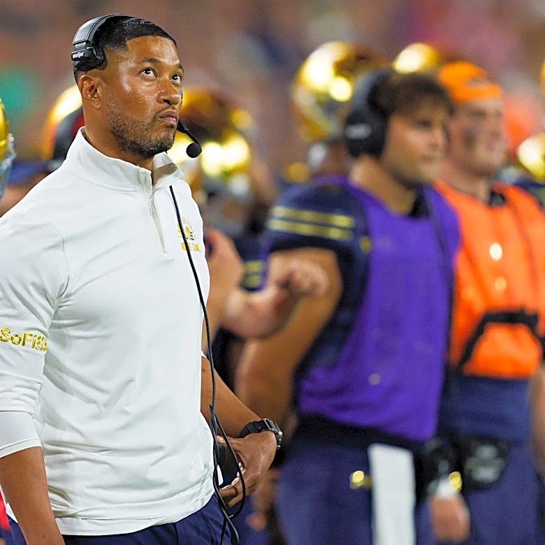 Watch what it's like to take the field as part of Notre Dame football