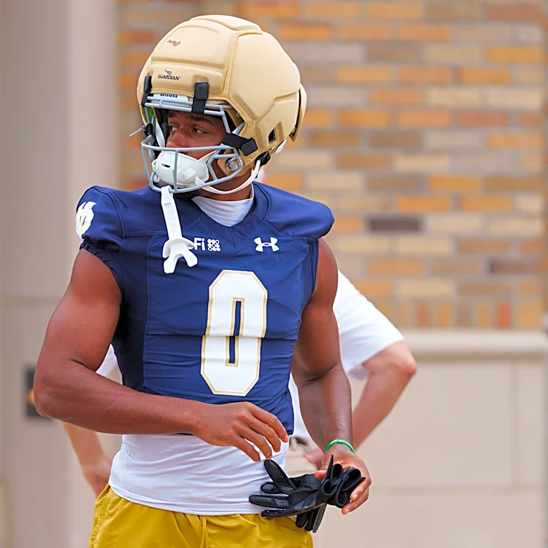 Notre Dame football transfer listed as out for second straight game