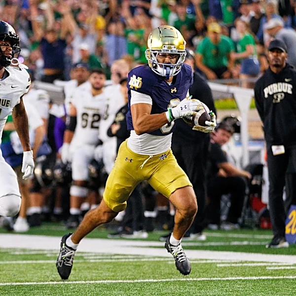 Notre Dame updates start time & broadcast info for game at Purdue