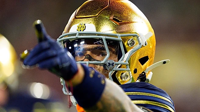 Did Notre Dame stay No. 1 in the USAT Sports NCAA Re-Rank?