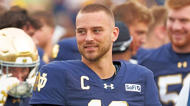 Notre Dame QB CJ Carr dominated Rice, was PFF’s top QB of Week 2?