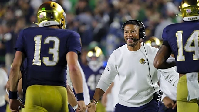 Freeman speaks highly of Carr, defense after Notre Dame's win over MSU