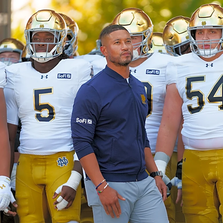 Marcus Freeman updates injured WR, previews North Carolina