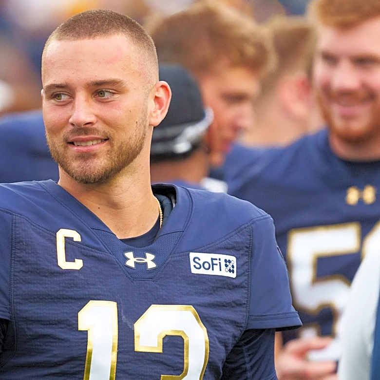 Notre Dame’s CJ Carr near the top in PFF’s best quarterback of 2026