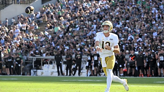 CJ Carr's Week 5 showing for Notre Dame earns him Manning Award honor