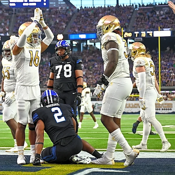 Notre Dame at BYU in primetime breaks streak spanning three seasons