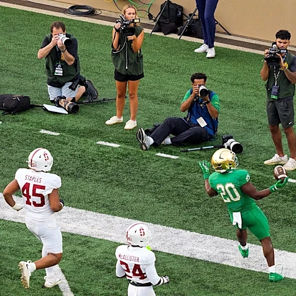 Notre Dame RB Jonaz Walton named national freshman player of the week