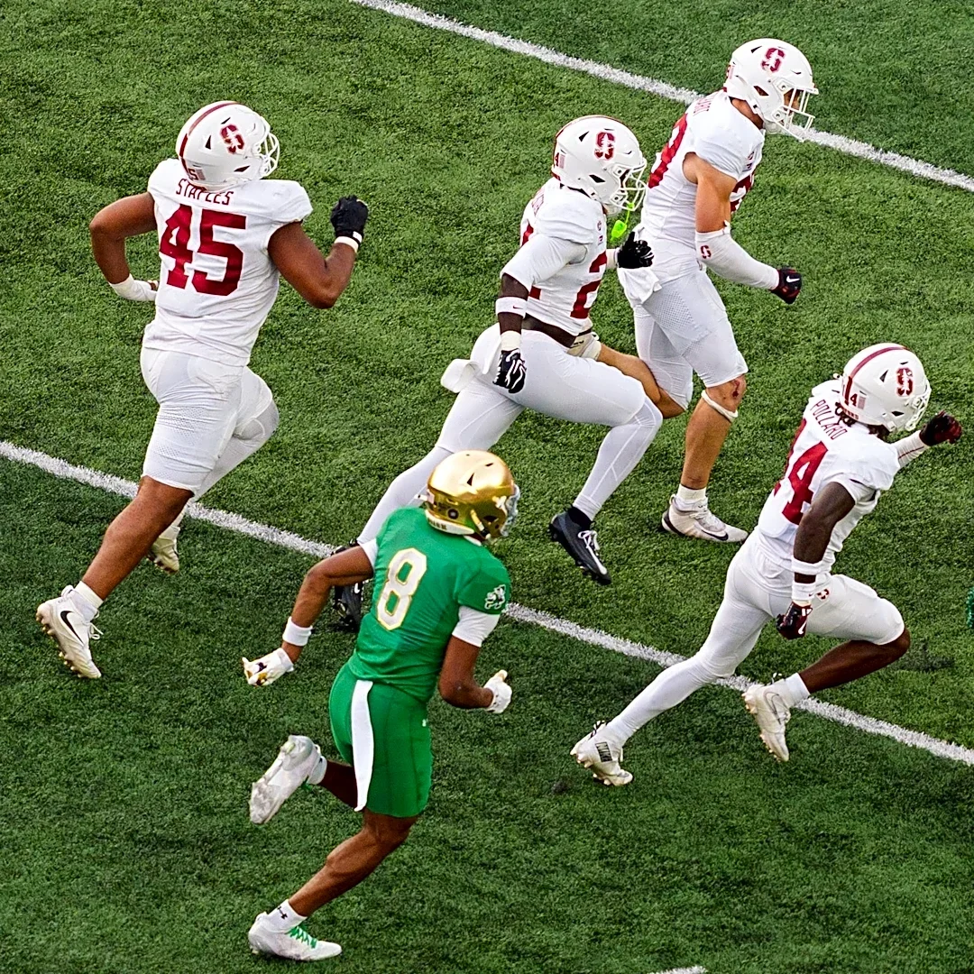 Walton's big TD run for Notre Dame was one of the fastest in Week 6