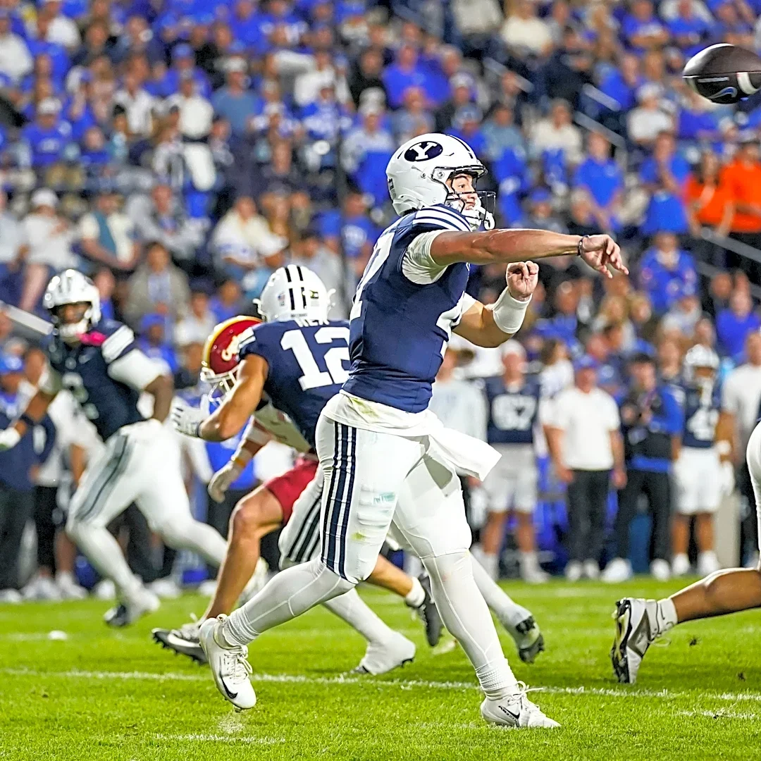 Notre Dame set to go up against BYU's Big 12 Freshman of the Year QB