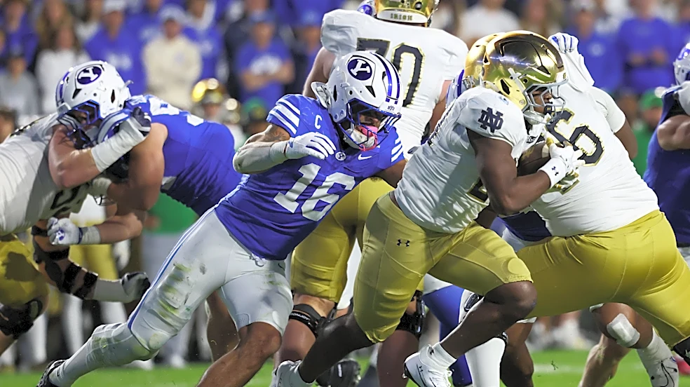 Notre Dame’s Jonaz Walton sees significantly less playing time vs. BYU