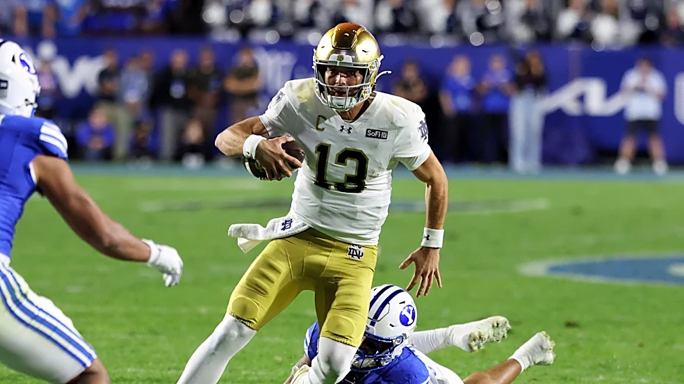 There may have been more clock mistakes made in Notre Dame at BYU