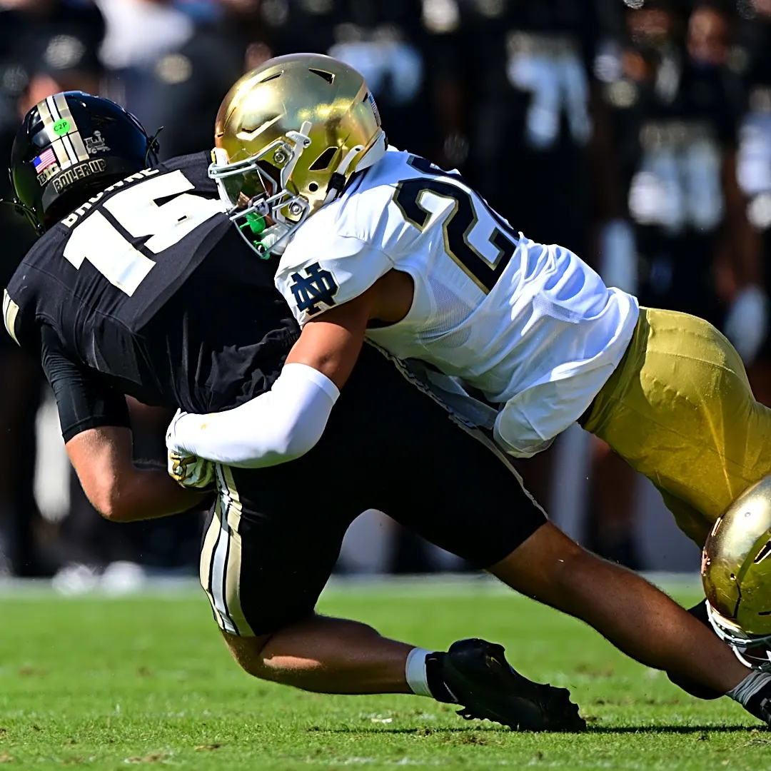 Notre Dame’s true freshman safety named a Midseason All-American