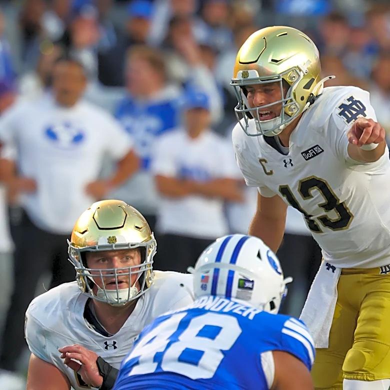 Where does CBS Sports have Notre Dame in latest CFP projections?