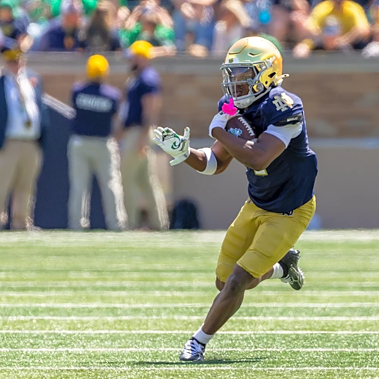 Notre Dame coach doubles-down on playing more wide receivers