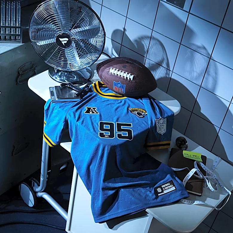 Fanatics store sells 'futbol' inspired kits for Jacksonville Jaguars