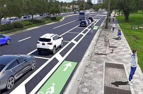 How Riverside Avenue could change under a 'road diet'