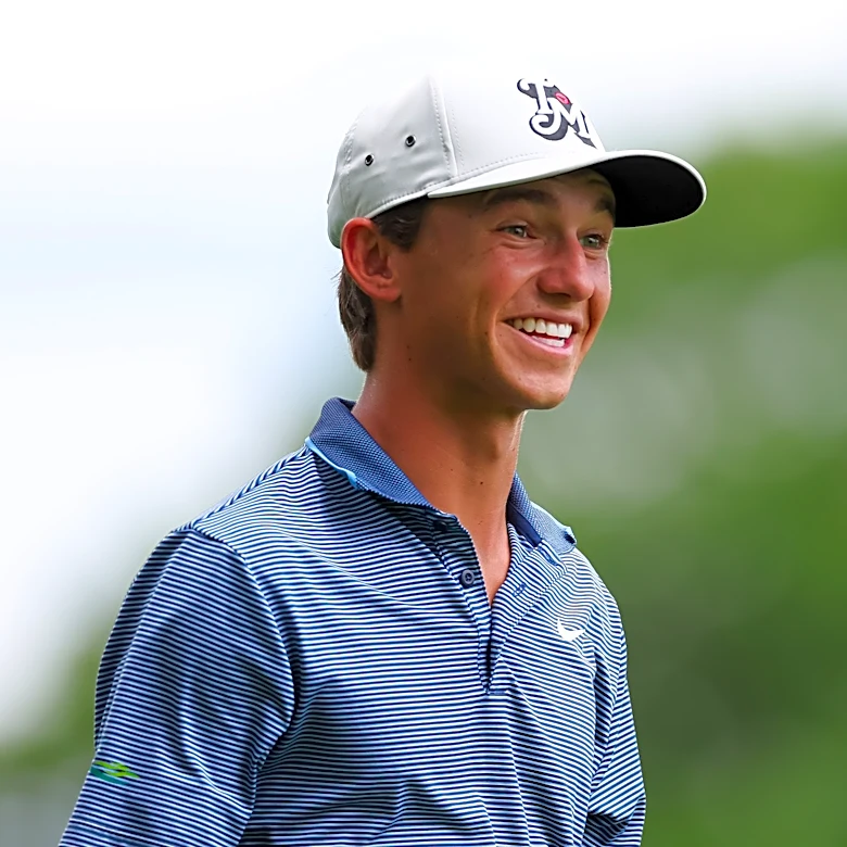 Miles Russell posts 64 to take third-round lead in Western Amateur