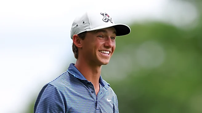 Miles Russell posts 64 to take third-round lead in Western Amateur