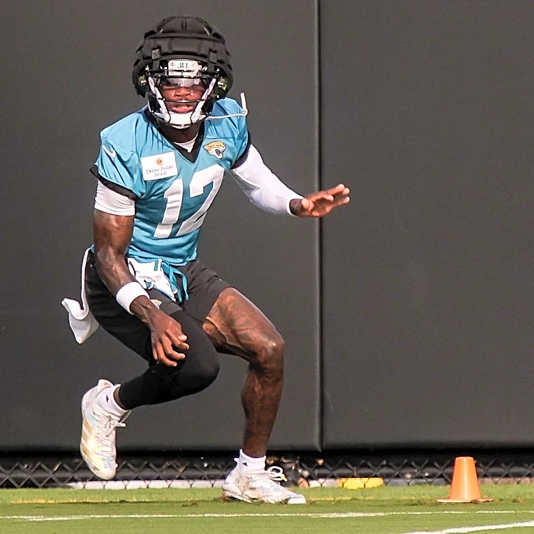 Jacksonville Jaguars WR/CB Travis Hunter has his heaviest day of work