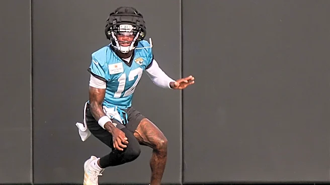 Jacksonville Jaguars WR/CB Travis Hunter has his heaviest day of work