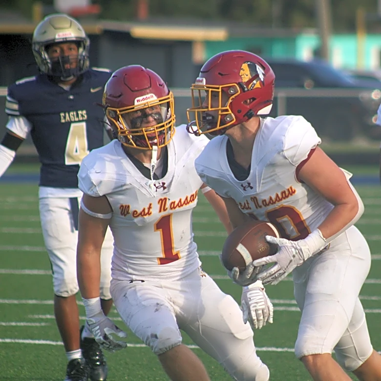 One game, 387 yards. West Nassau's ground stampede sets tone in opener