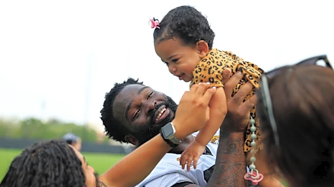 Jaguars' Albert Regis, his team chosen by his daughter, adjusting to NFL life