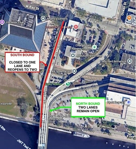 Main Street bridge lane closure could slow your commute for months