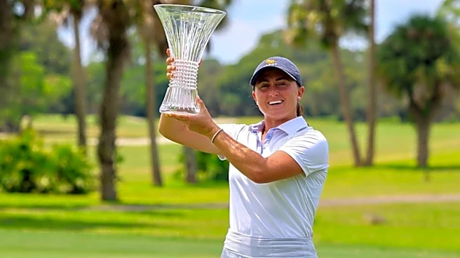 Chloe Schiavone of Jacksonville coasts home with FSGA Women's Mid-Am