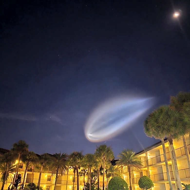 SpaceX launch with sonic boom. Where to watch liftoff from Jacksonville
