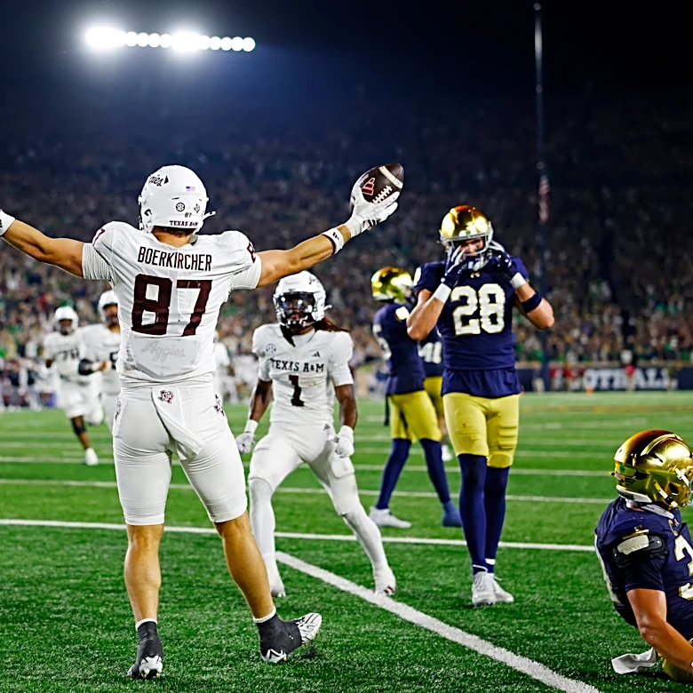 Here's how 5 seconds changed TE Nate Boerkircher's life trajectory