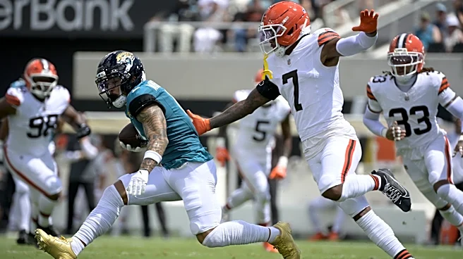 Jacksonville Jaguars open season with blowout victory over Browns