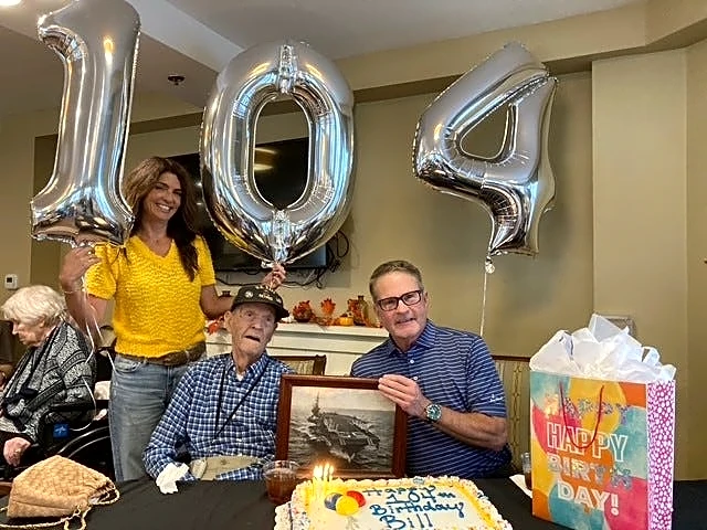 'Trust and Obey': Veteran marks 104th birthday with advice on living