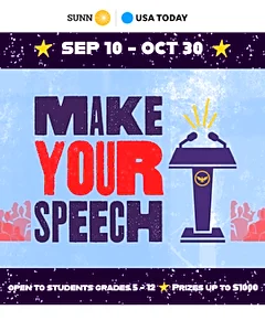 Make Your Speech: Students invited to share their vision for America