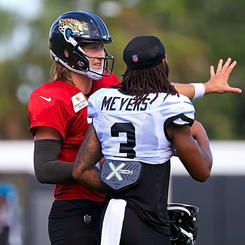 Are Jaguars WR Jakobi Meyers' low targets concerning? Lawrence says no