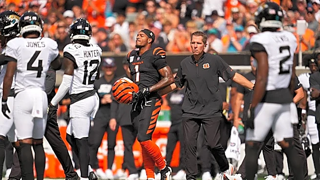 Cincinnati WR Ja'Marr Chase leaves game vs. Jaguars for concussion check